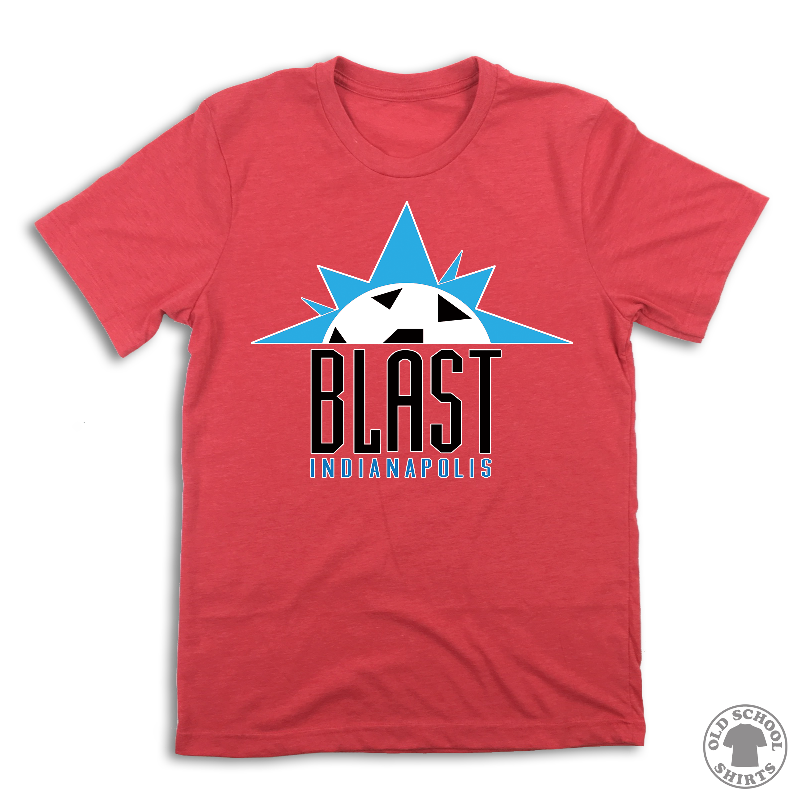 Indiana Blast Soccer - Old School Shirts- Retro Sports T Shirts