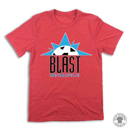 Indiana Blast Soccer - Old School Shirts- Retro Sports T Shirts