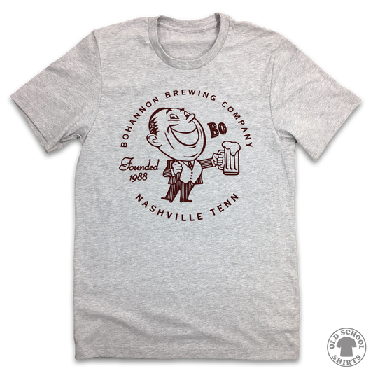 Bohannon Brewing - Old School Shirts- Retro Sports T Shirts