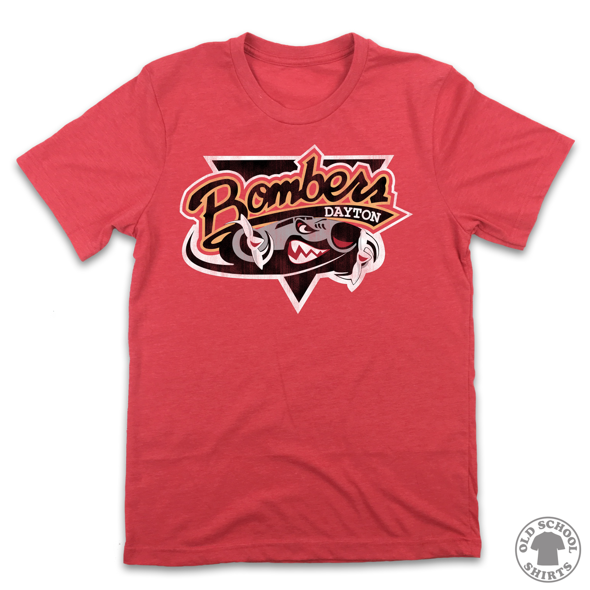 Dayton Bombers - Old School Shirts- Retro Sports T Shirts