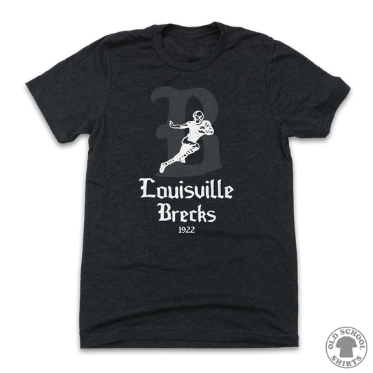 Louisville Brecks Football - Old School Shirts- Retro Sports T Shirts