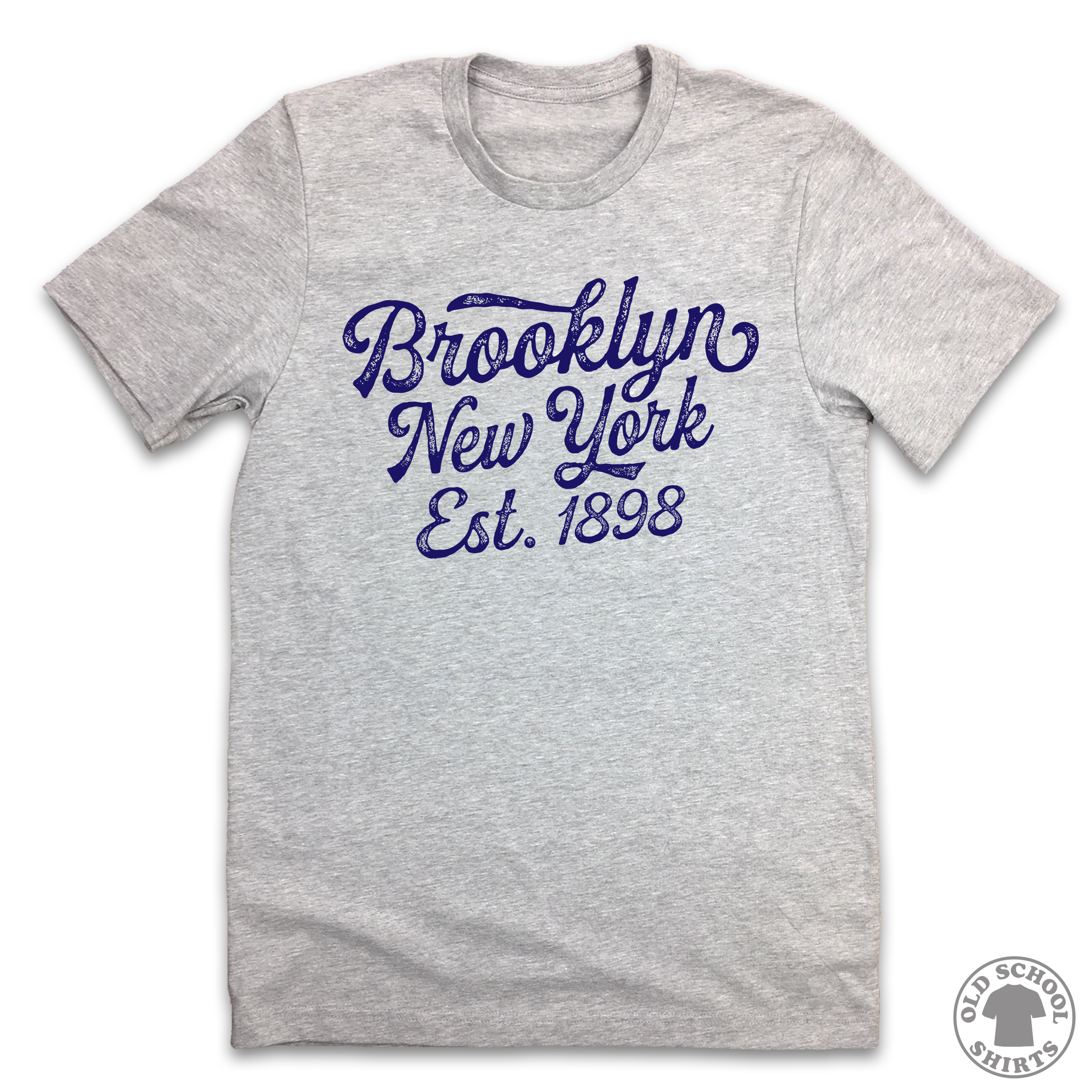 Brooklyn New York Est. 1898 - Old School Shirts- Retro Sports T Shirts