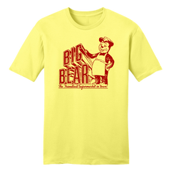 Big Bear Supermarket San Diego T-shirt yellow Old School Shirts