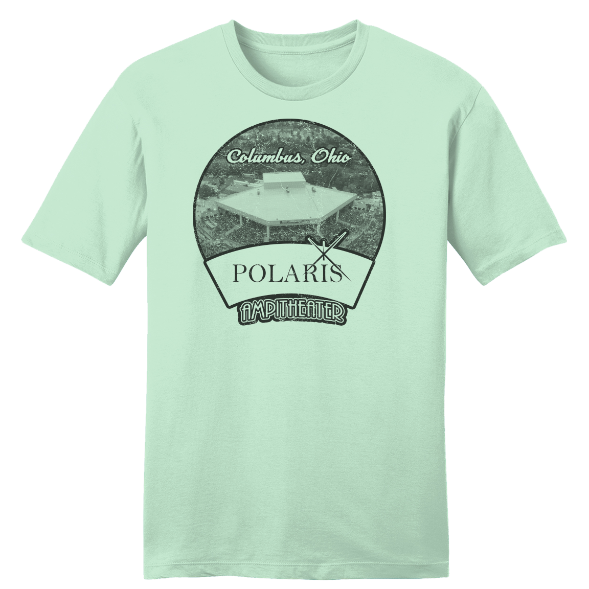 Polaris Amphitheater Mint T-shirt Old School Shirts