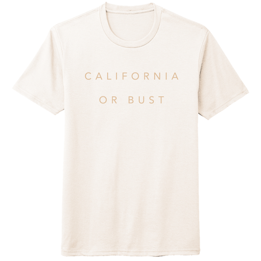 California or Bust T-shirt