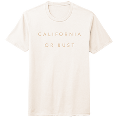 California or Bust T-shirt