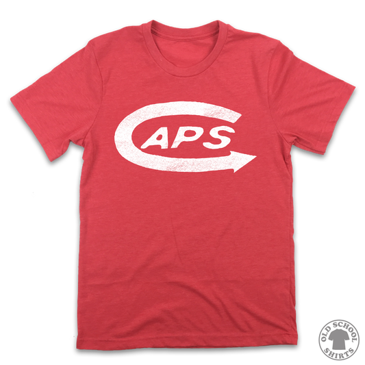 Indianapolis Caps Football - Old School Shirts- Retro Sports T Shirts