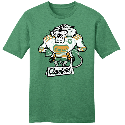 Clawford Chicago Cougars Mascot T-shirt