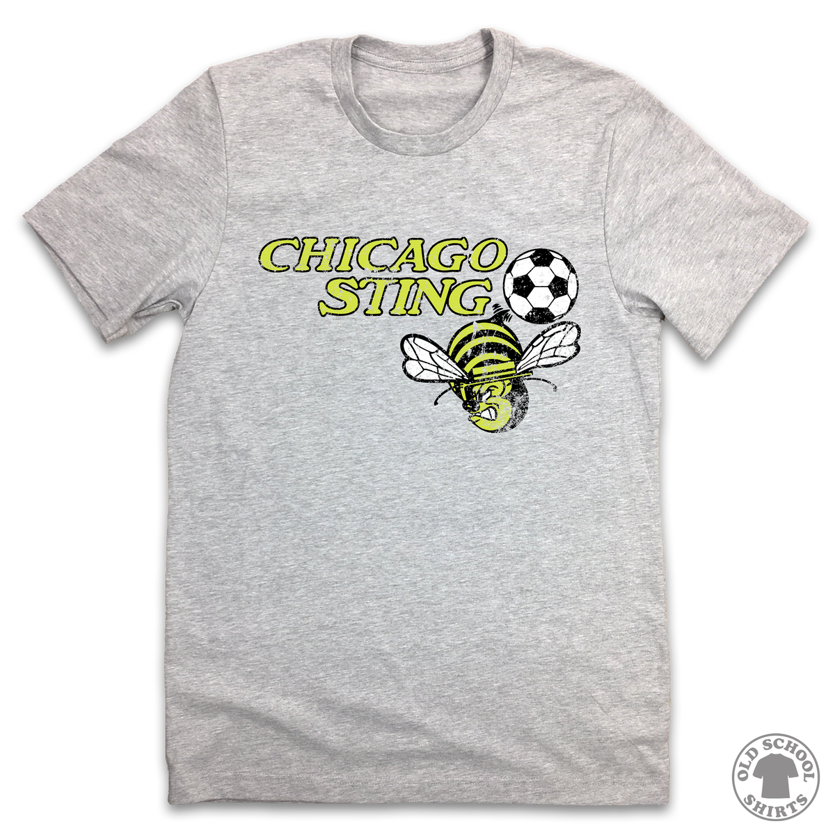 Chicago Sting - Old School Shirts- Retro Sports T Shirts