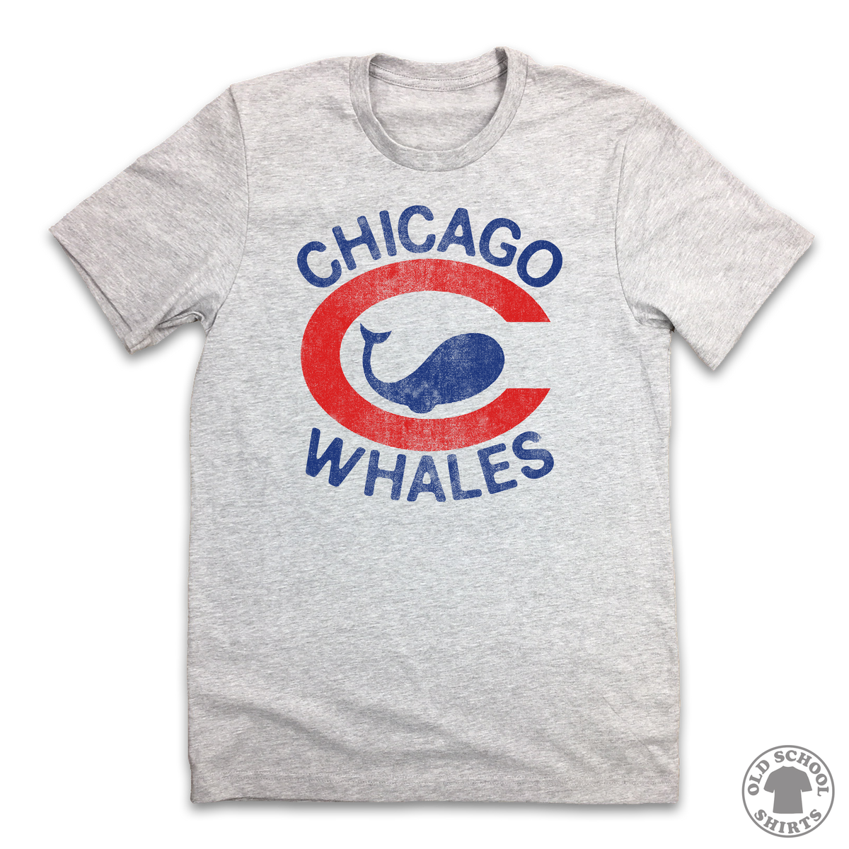 Chicago Whales - Old School Shirts- Retro Sports T Shirts