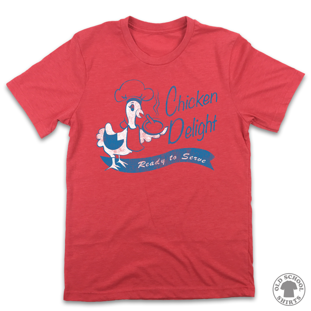 Chicken Delight - Old School Shirts- Retro Sports T Shirts
