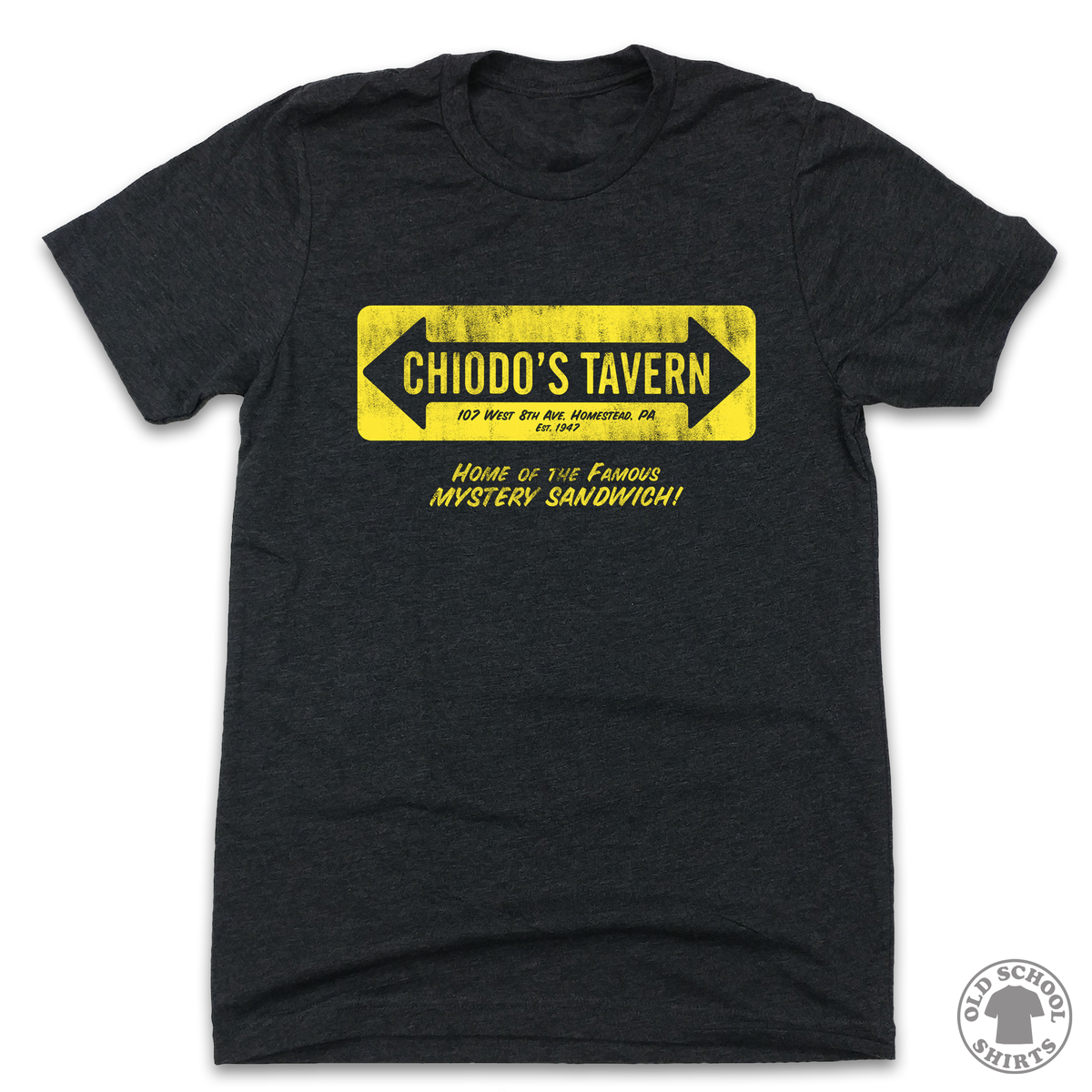 Chiodo's Tavern - Old School Shirts- Retro Sports T Shirts