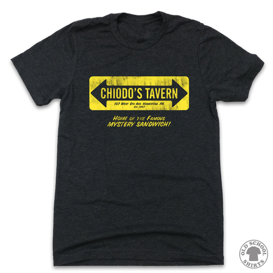 Chiodo's Tavern - Old School Shirts- Retro Sports T Shirts