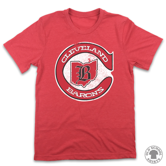 Cleveland Barons - Old School Shirts- Retro Sports T Shirts