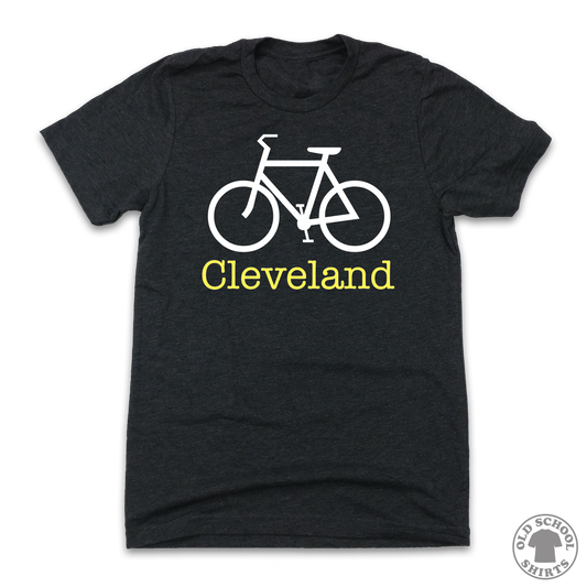 Bike Cleveland - Old School Shirts- Retro Sports T Shirts