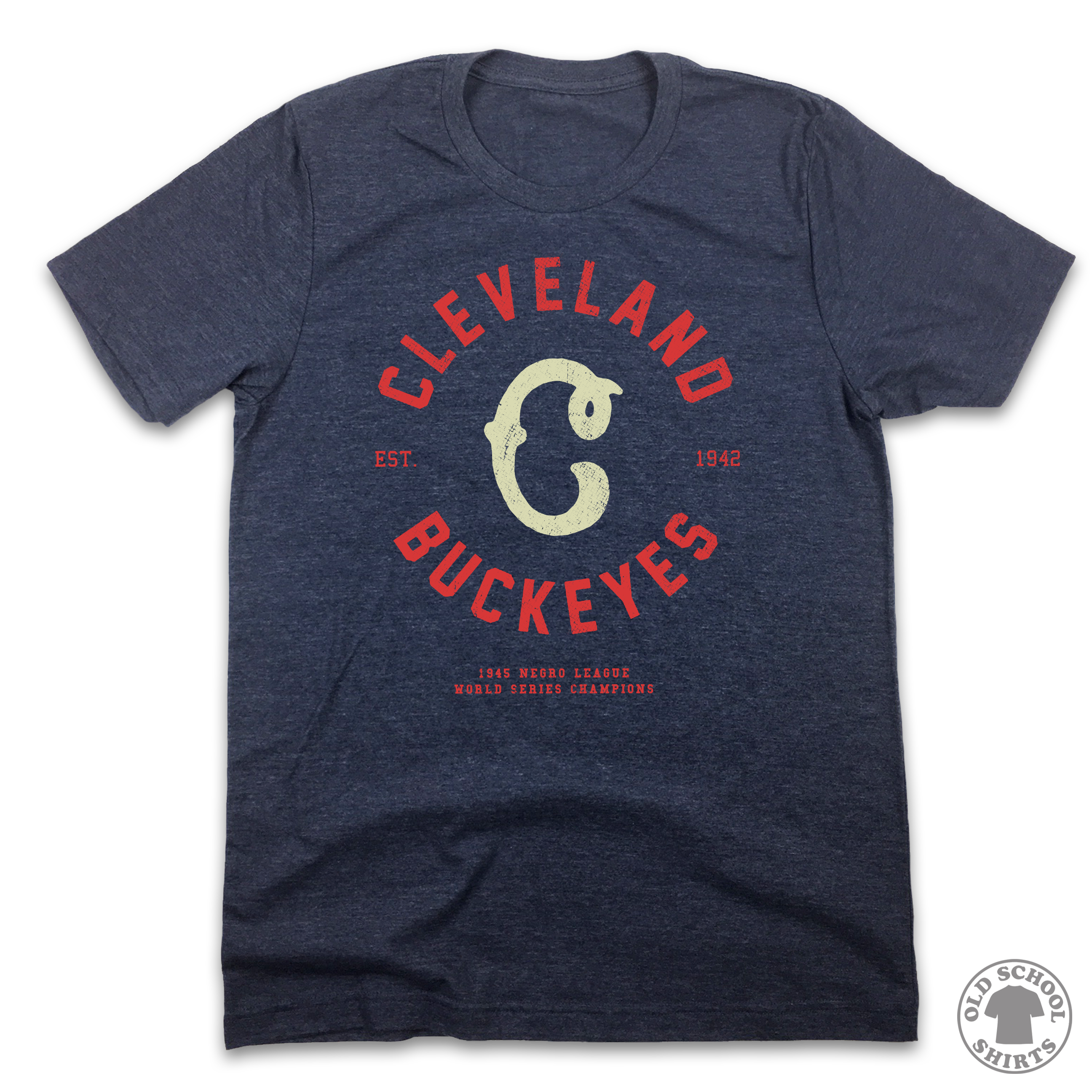 Cleveland Buckeyes - Old School Shirts- Retro Sports T Shirts