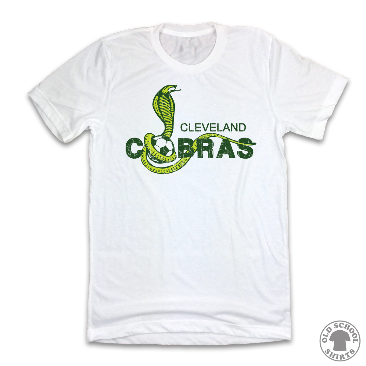 Cleveland Cobras - Old School Shirts- Retro Sports T Shirts