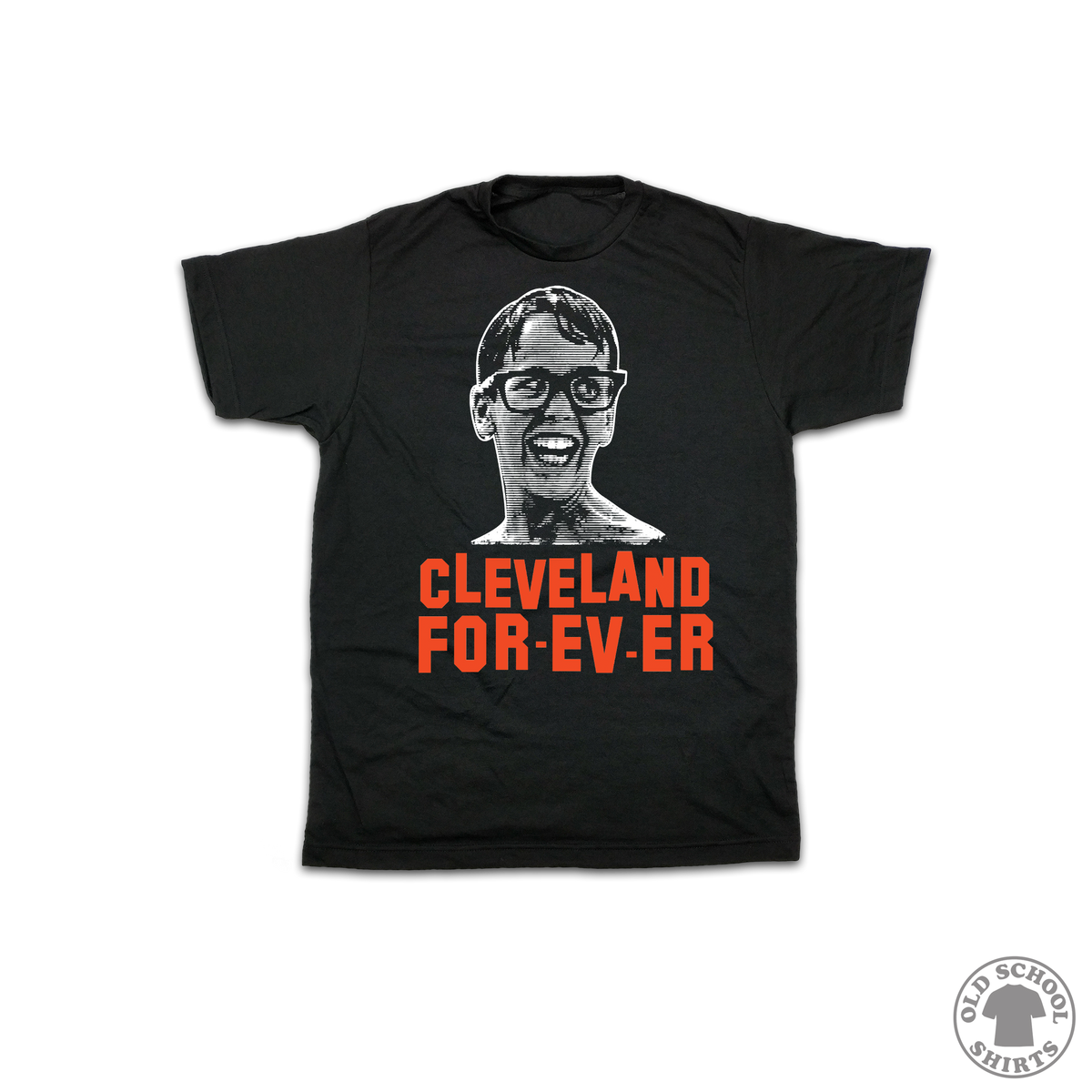 Cleveland For-Ev-Er | Youth Garments - Old School Shirts- Retro Sports T Shirts