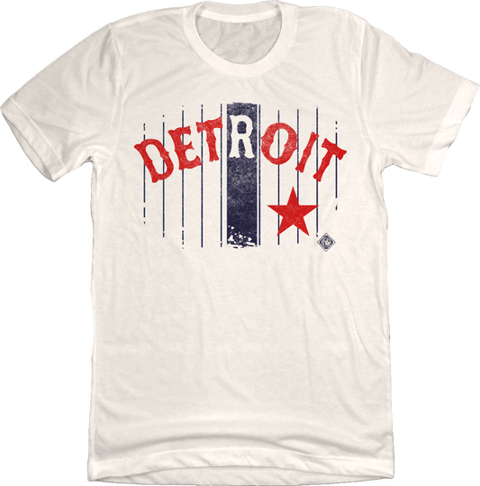 Detroit Stars Stadium Fence white T-shirt Old School Shirts
