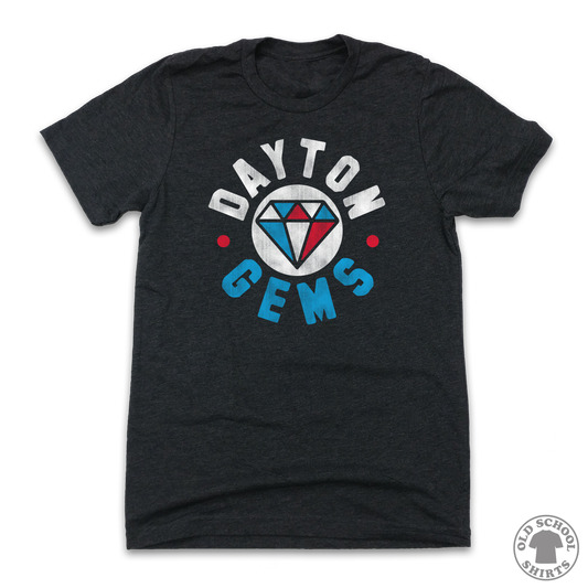 Dayton Gems - Old School Shirts- Retro Sports T Shirts