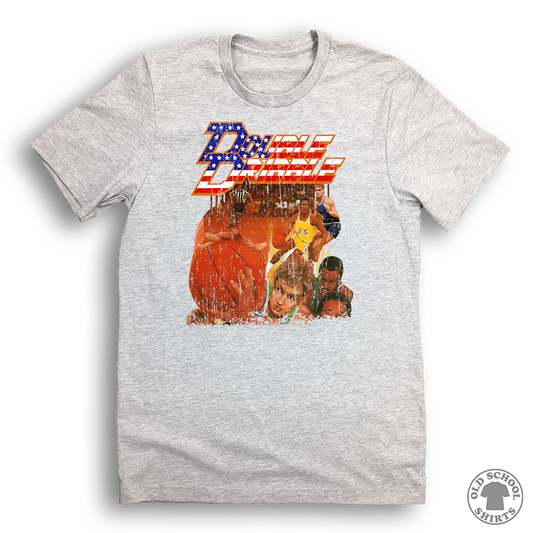 Double Dribble - Old School Shirts- Retro Sports T Shirts
