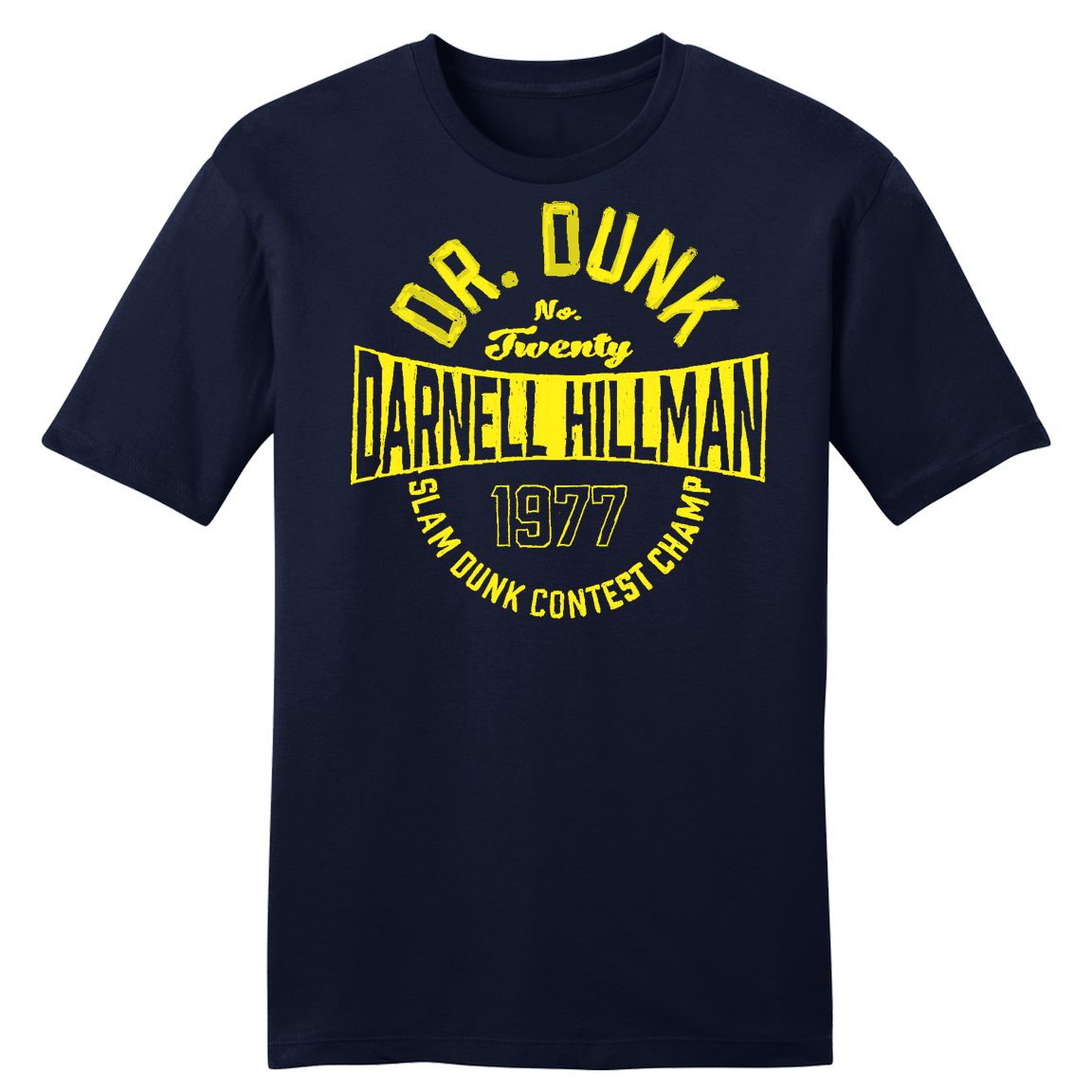 Official Darnell "Dr. Dunk" Hillman ABA Player Tee
