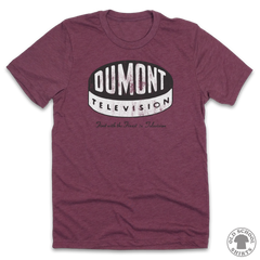 DuMont Television - Old School Shirts- Retro Sports T Shirts