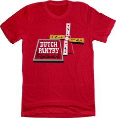 Dutch Pantry T-shirt red Old School Shirts