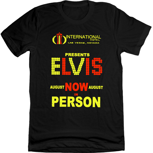Elvis In Person International Hotel T-Shirt