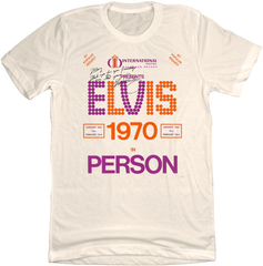 Elvis 1970 International Hotel Poster T-shirt