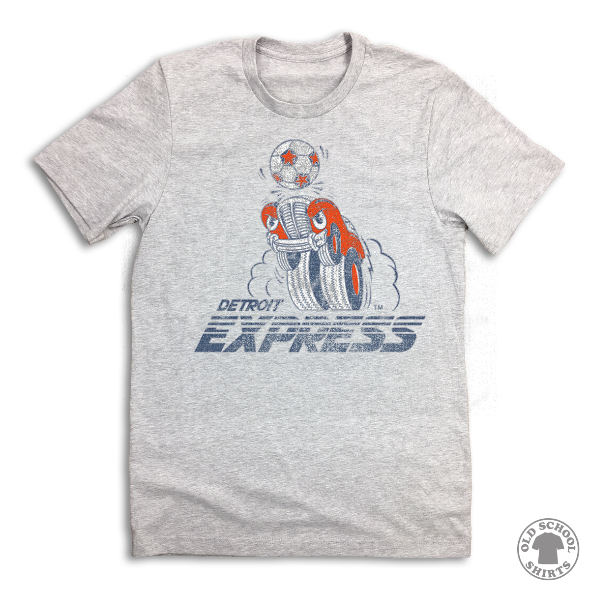 Detroit Express Soccer - Old School Shirts- Retro Sports T Shirts