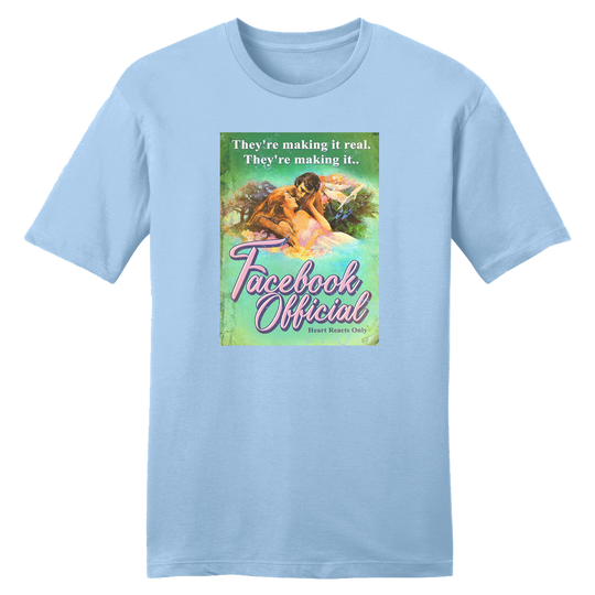 Facebook Official - Vintage Valentine's Day Tee