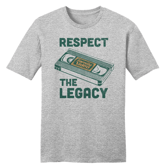 Family Video Respect the Legacy tee