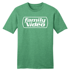 Family Video Logo Shirt tee green