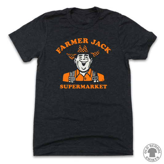 Farmer Jack Supermarket - Old School Shirts- Retro Sports T Shirts