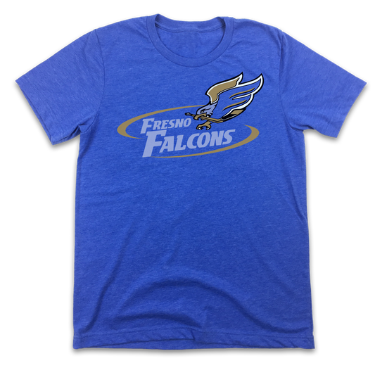 Fresno Falcons Hockey - Old School Shirts- Retro Sports T Shirts