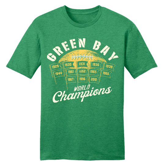 Green Bay World Champions T-Shirt