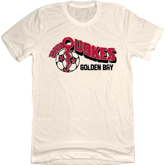 Golden Bay Earthquakes T-shirt White Old School Shirts