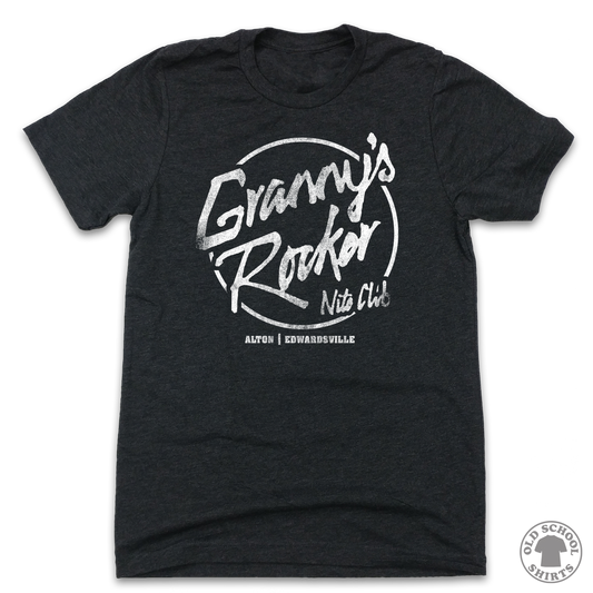 Granny's Rocker Nite Club - Old School Shirts- Retro Sports T Shirts