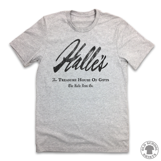 Halle's Department Store - Old School Shirts- Retro Sports T Shirts