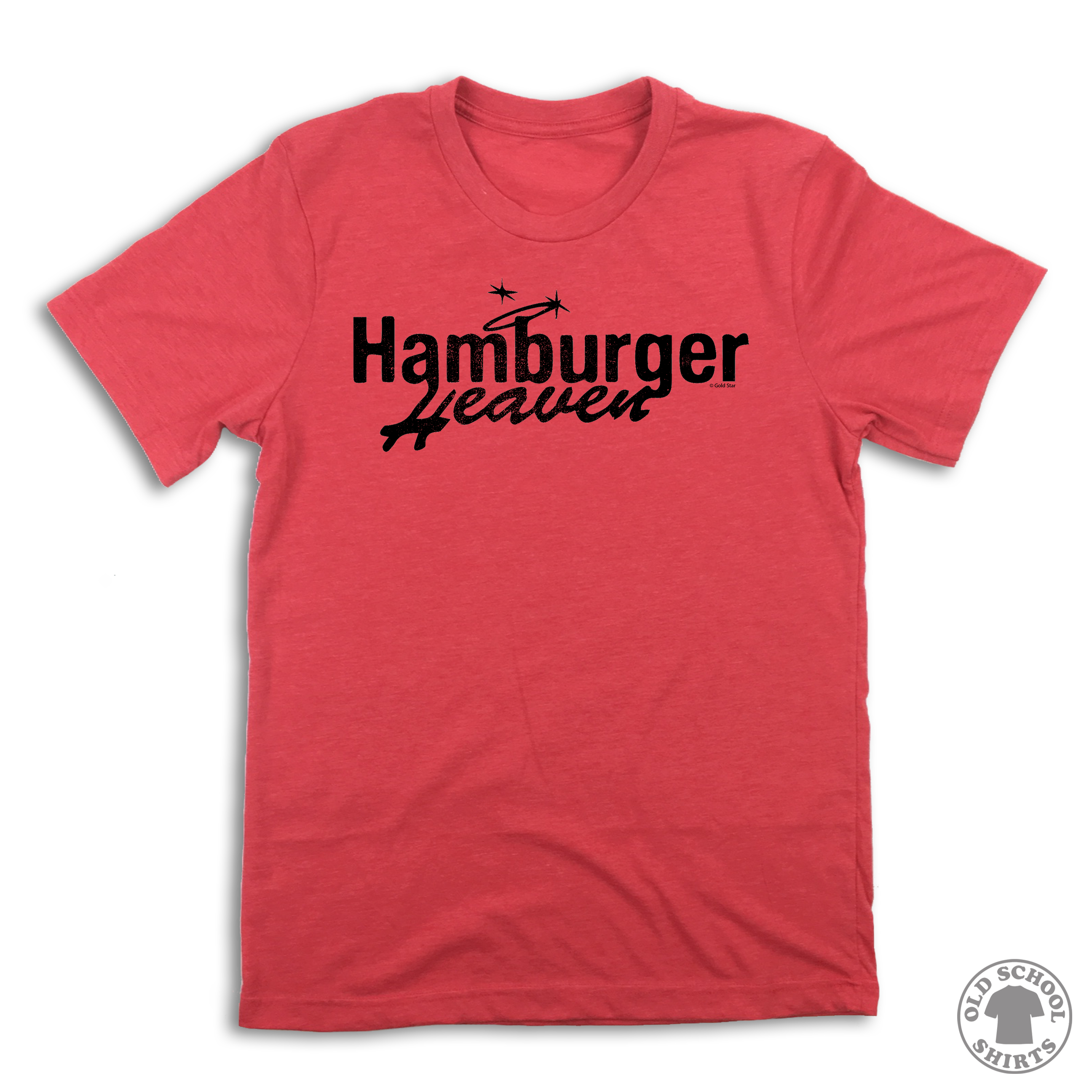 Hamburger Heaven - Old School Shirts- Retro Sports T Shirts