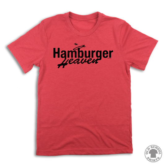 Hamburger Heaven - Old School Shirts- Retro Sports T Shirts