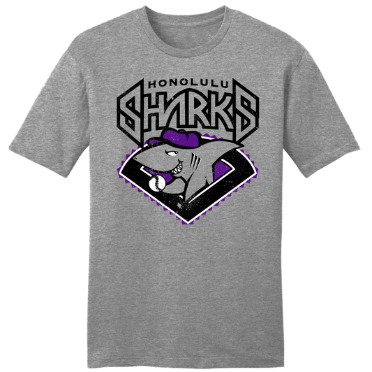 Honolulu Sharks Baseball tee