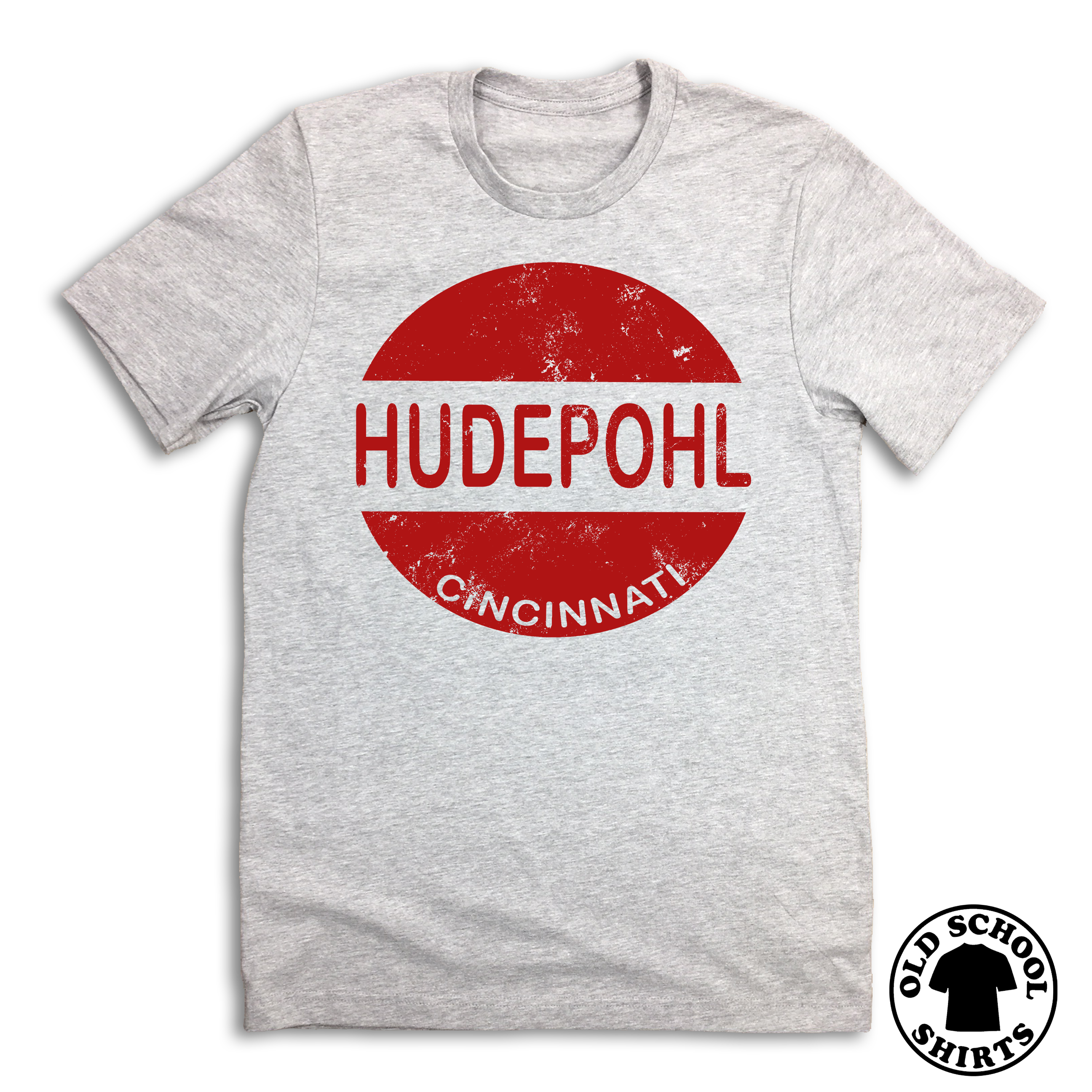 Hudepohl Vintage Logo - Old School Shirts- Retro Sports T Shirts