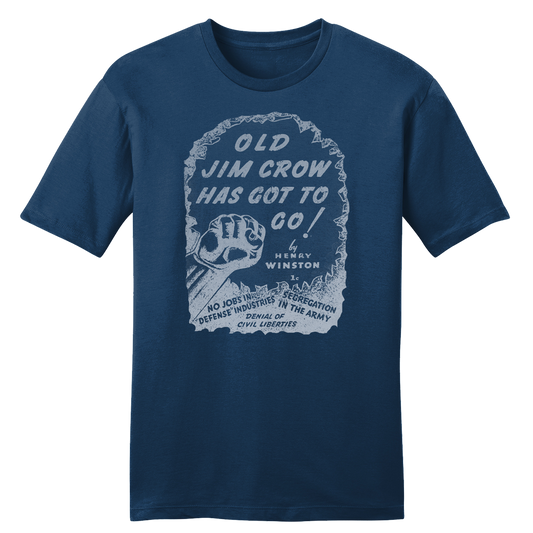 Jim Crow Must Go Tee