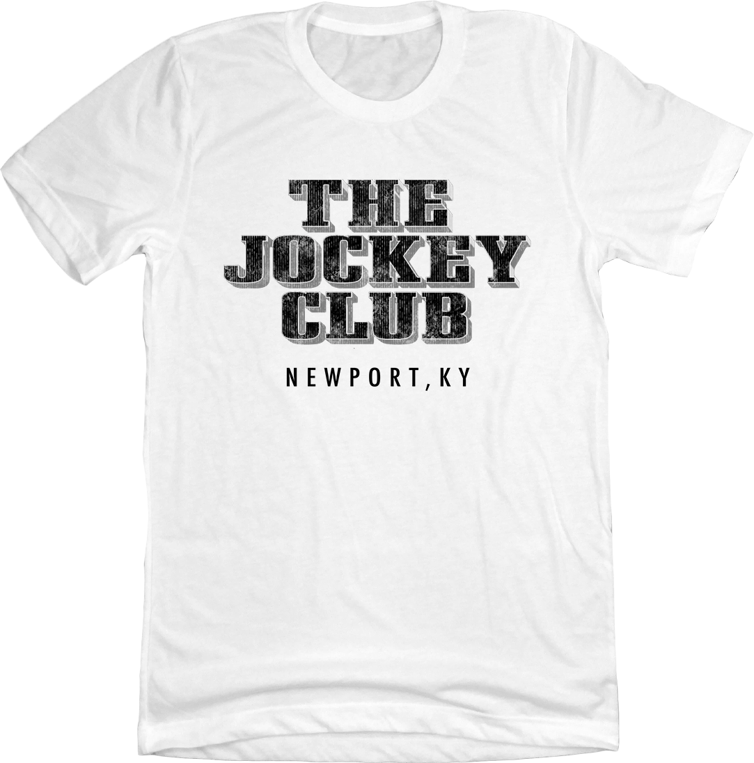 The Jockey Club Newport, KY white Old School Shirts