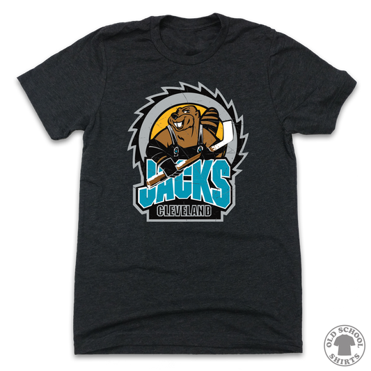 Cleveland Lumberacks Hockey - Old School Shirts- Retro Sports T Shirts