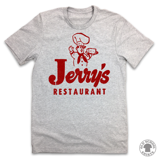 Jerry's Restaurant - Old School Shirts- Retro Sports T Shirts