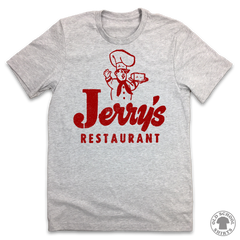 Jerry's Restaurant - Old School Shirts- Retro Sports T Shirts