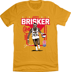John Brisker ABA Action Player Tee